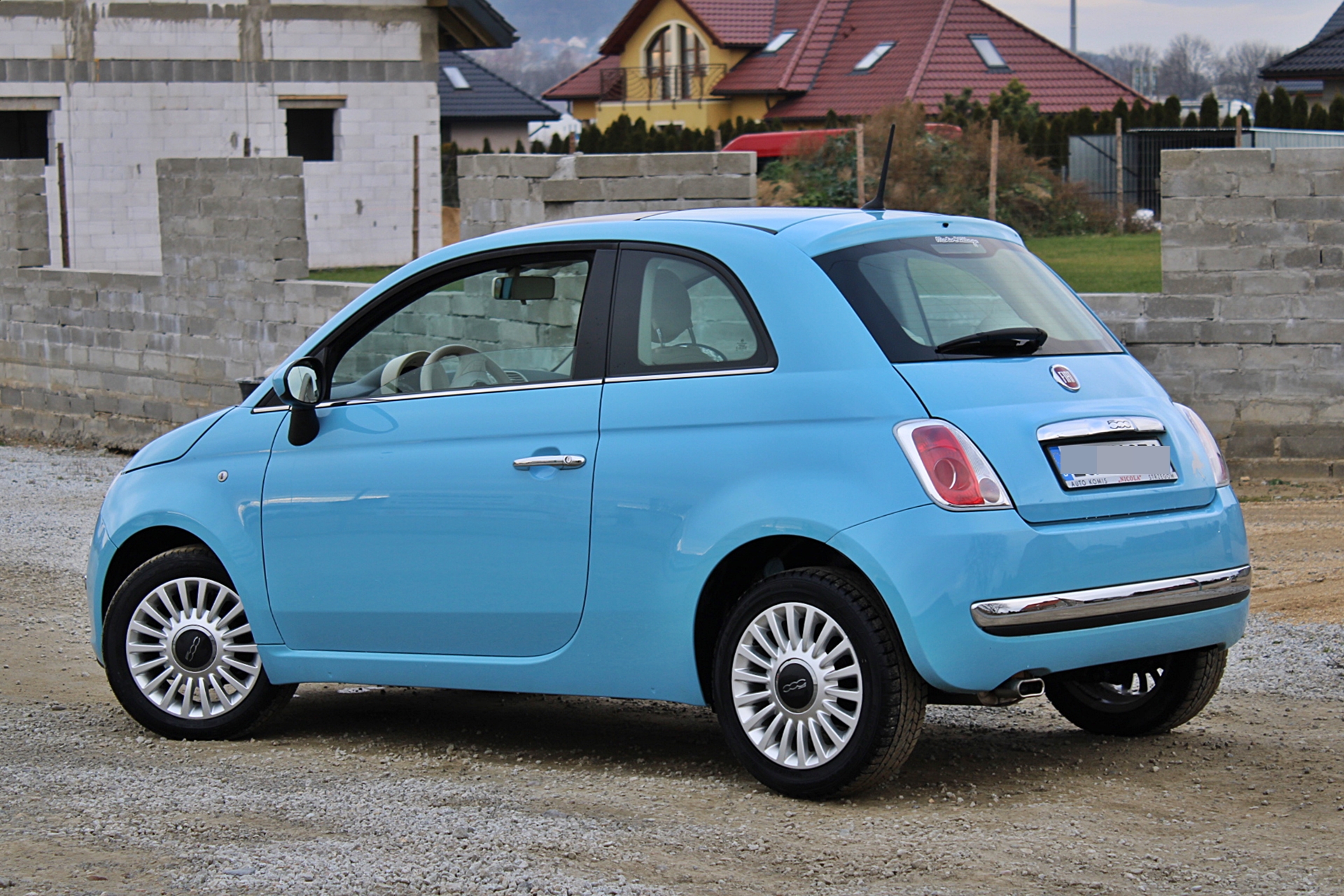 Fiat 500 • 2013 r. • Benzyna • STRZEGOM autozarogiem.pl