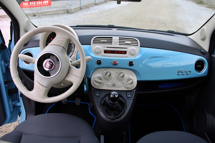 Fiat 500 • 2013 r. • Benzyna • Auto Komis Nicola STRZEGOM